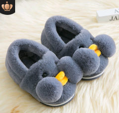 Duck-themed Kids' Cotton Slippers