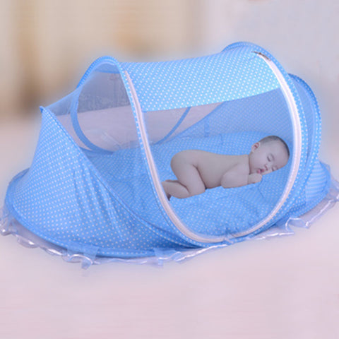 Foldable Baby Haven with Pillow Duo