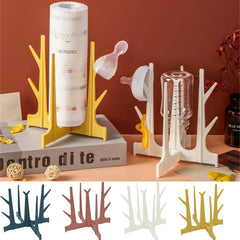 Creative Tree Branch Bottle Drying Rack