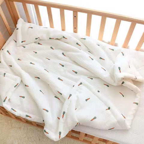 All-Season Cotton Baby Bedroom Quilt