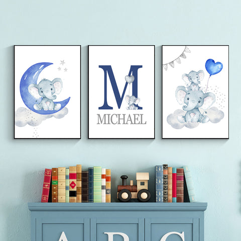 Charming Blue Baby Boy Room Decor