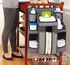 Crib-Fit Baby Diaper Organizer