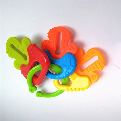 Educational Baby Hand Toys with Teether