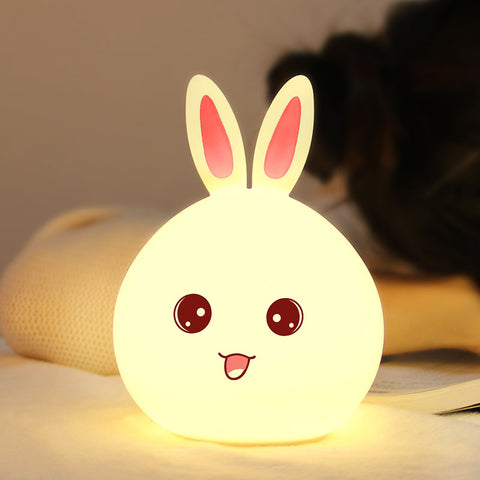 Touch Sensor Rabbit Night Lamp