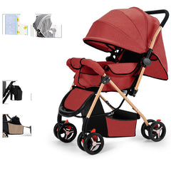 FlexiRide Baby Stroller: Sit, Lie, or Fold