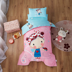 Pure Cotton Children's 3-Piece Baby Bedding Set