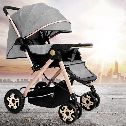 FlexiRide Baby Stroller: Sit, Lie, or Fold