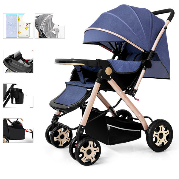 FlexiRide Baby Stroller: Sit, Lie, or Fold