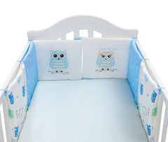 Blue Owl Baby Bedding Set